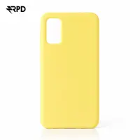 Samsung Galaxy A41 - Custodia in silicone liquido - Custodia in silicone, giallo – Bild 1