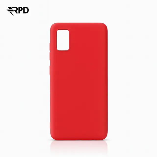 Samsung Galaxy A41 - Liquid Silicone Case - Silikonhülle, Rot