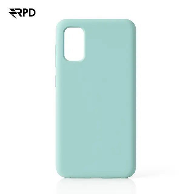 Samsung Galaxy A41 - Liquid Silicone Case - Silikonhülle, Türkis