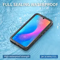 Samsung Galaxy A55 - Custodia impermeabile per esterni Redpepper IP68 SAM Series, nero – Bild 6