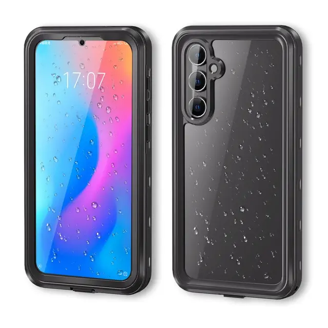 Samsung Galaxy A55 - Redpepper IP68 SAM Series Wasserdichtes Outdoor Case, schwarz