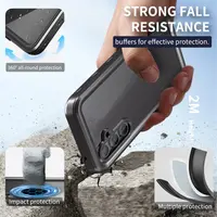 Samsung Galaxy A55 - Redpepper IP68 SAM Series Waterproof Outdoor Case, black – Bild 5