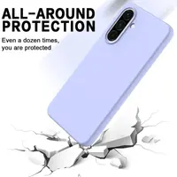 Samsung Galaxy A56 - Custodia in silicone, viola – Bild 5