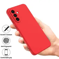 Samsung Galaxy A57 5G custodia in silicone rosso – Bild 2