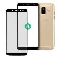 Samsung Galaxy A6 Plus 2018 - Tempered Glass / Panzerglas - Full Glue – Bild 1