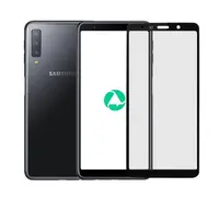 Samsung Galaxy A7 2018 - Tempered Glass / Panzerglas - 3D – Bild 1