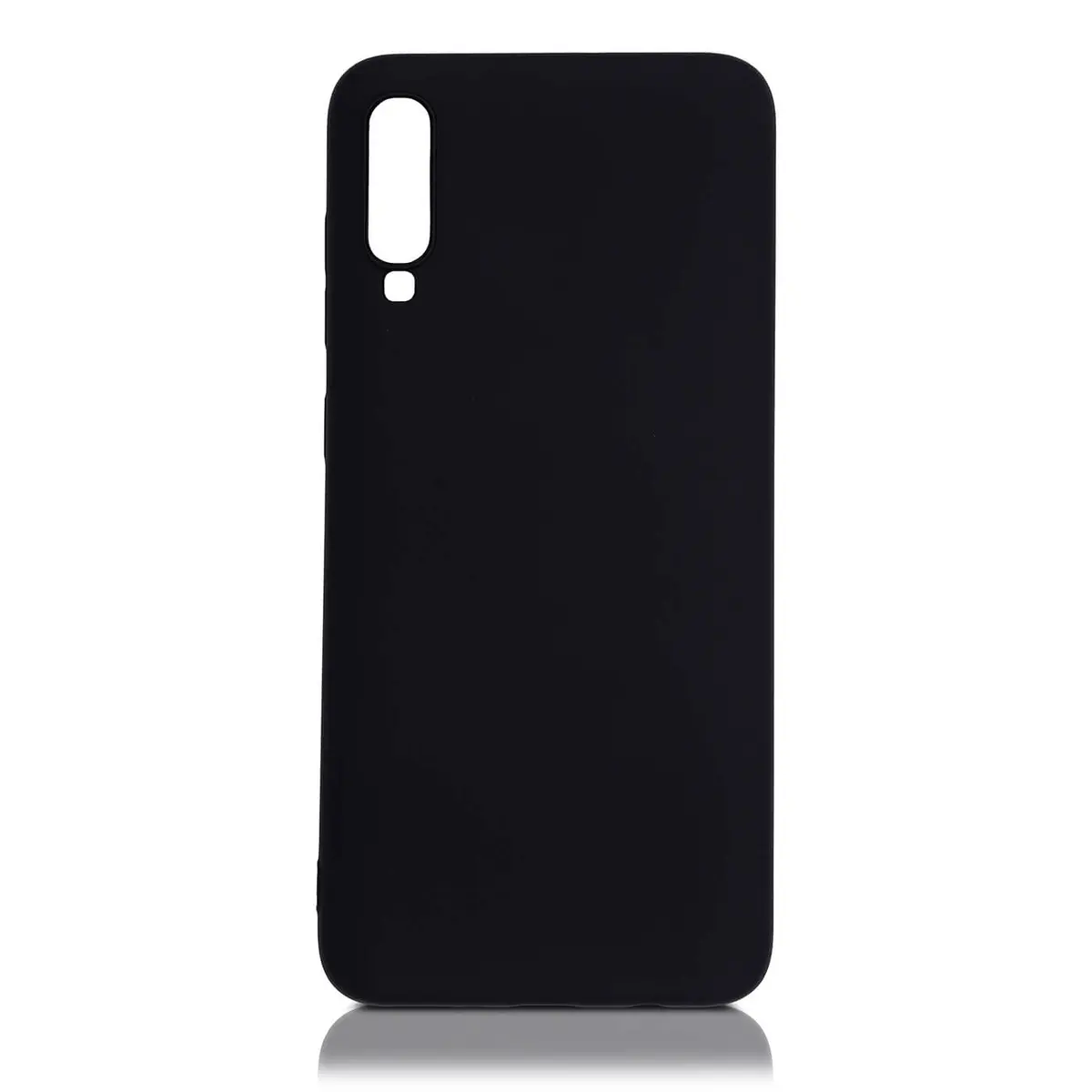 Samsung Galaxy A70 Custodia in silicone nero