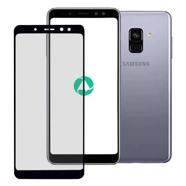 Samsung Galaxy A8 2018 - Tempered Glass / Panzerglas - Full Glue