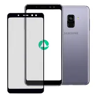 Samsung Galaxy A8 2018 - Vetro temperato / vetro blindato - Colla completa – Bild 1