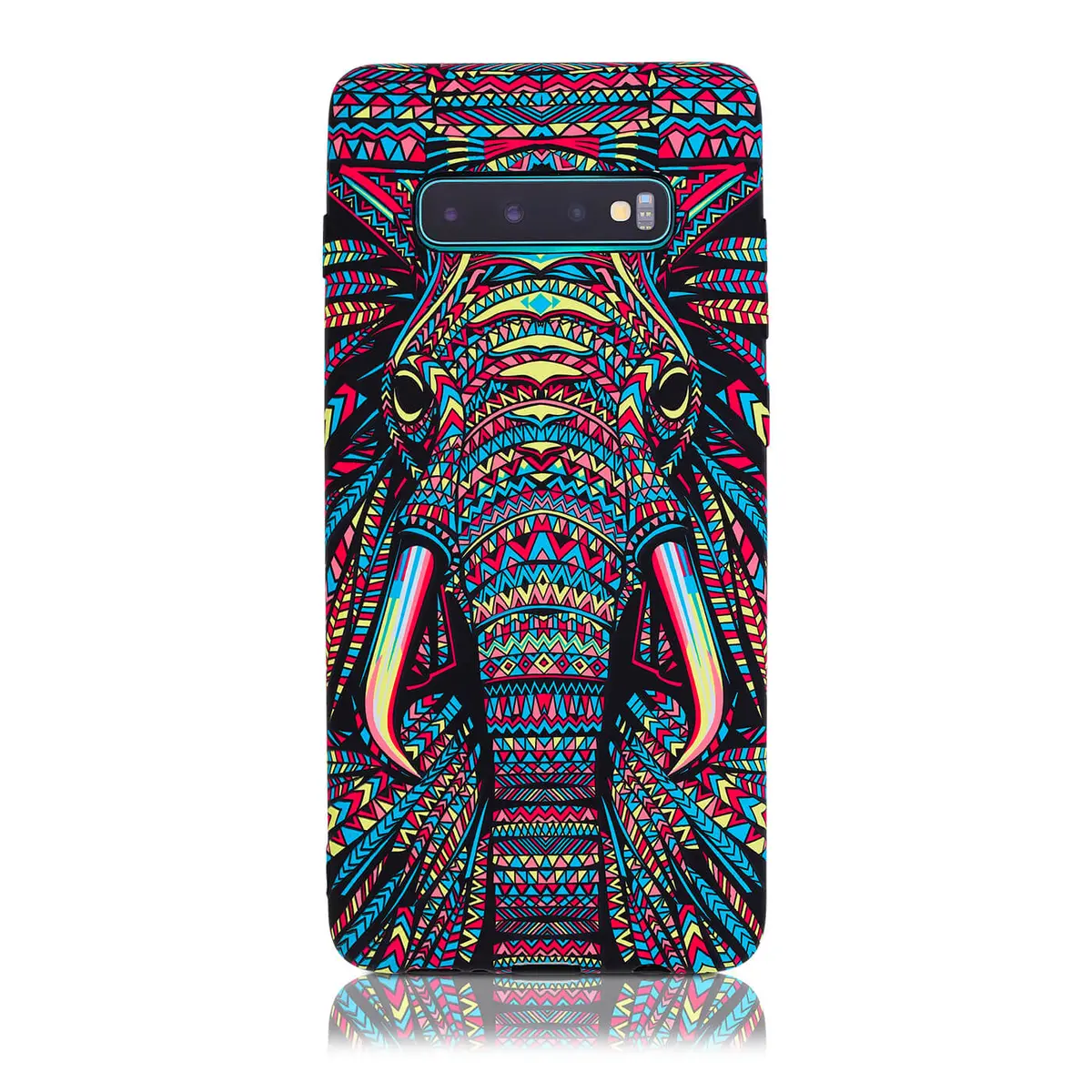 Samsung Galaxy S10+ - Luxo Aztec Elephant