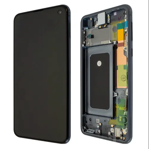 Samsung Galaxy S10e front glass / LCD black, new, renewed