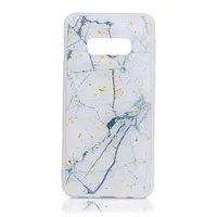 Samsung Galaxy S10e - White Marble & Gold flakes – Bild 1