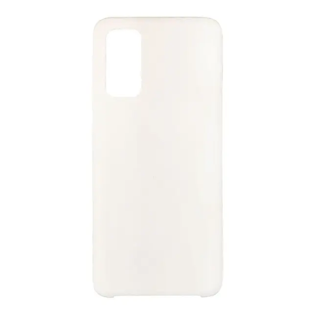 Samsung Galaxy S20 - Custodia in silicone, bianco
