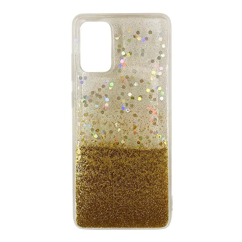 samsung galaxy s20plus - leaf case gold