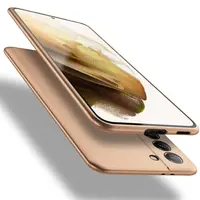Samsung Galaxy S21 Plus - X-Level Guardian back case with soft-touch surface, gold – Bild 1