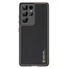 Samsung Galaxy S21 Ultra - DUX DUCIS Yolo Case, Similicuir/TPU, noir, or