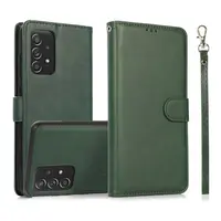 Samsung Galaxy S22 - Magnetisches 2in1 Flipcase grün – Bild 1
