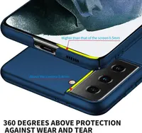 Samsung Galaxy S22 Plus - X-Level Thin Case, Blau – Bild 2