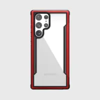 Samsung Galaxy S22 Ultra - Custodia Raptic/X-Doria Defence Shield con telaio rosso – Bild 3
