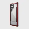 Samsung Galaxy S22 Ultra - Custodia Raptic/X-Doria Defence Shield con telaio rosso