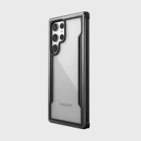 Samsung Galaxy S22 Ultra - Raptic/X-Doria Defense Shield Case mit schwarzem Rahmen – Bild 1