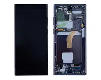 Samsung Galaxy S22 Ultra (S908B) OLED Display Ersatzteil – Original, Phantom Black – Bild 2