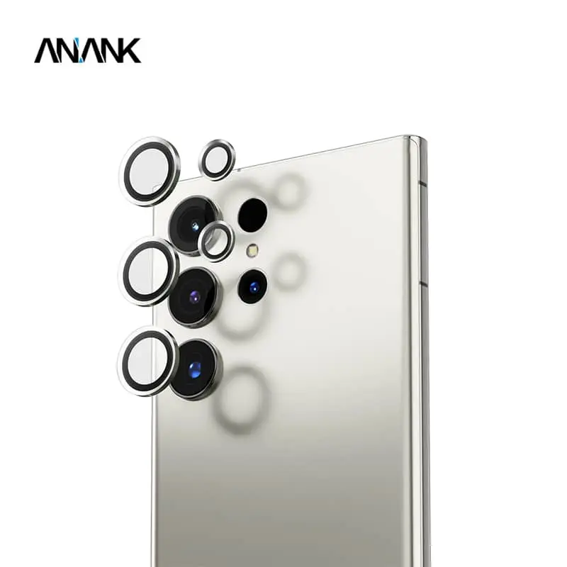 Samsung Galaxy S23 - ANANK Tempered Glass / Armored Glass - black single