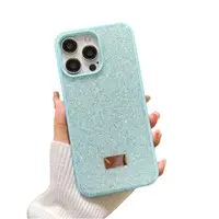 Samsung Galaxy S23 - Diamonds Kunststoff Glitzerhülle in türkis – Bild 1