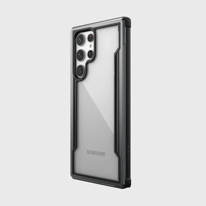 Samsung Galaxy S23 Plus - Custodia Raptic/X-Doria Defence Shield con cornice nera