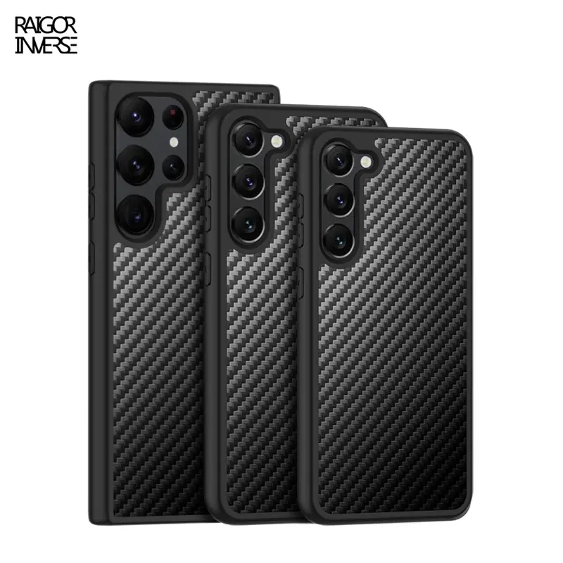 Samsung Galaxy S23 Plus - Raigor Scott Series Case Black Carbon