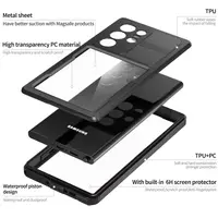 Samsung Galaxy S23 Ultra - Custodia impermeabile per esterni Redpepper IP68 Mars Series, nero – Bild 5