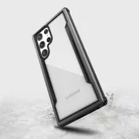 Samsung Galaxy S23 Ultra - Raptic/X-Doria Defense Shield Case mit schwarzem Rahmen – Bild 5
