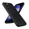 Samsung Galaxy S24 Plus - Robusta custodia in TPU con effetto carbonio, nero