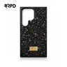 Samsung Galaxy S24 Ultra - Diamonds Kunststoff Glitzerhülle in schwarz