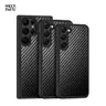 Samsung Galaxy S25 - Custodia Raigor Serie Scott Nero Carbonio