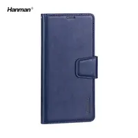 Samsung Galaxy S25 Edge - Hanman Mill Flip Case mit 3 Kartenfächern, dunkelblau – Bild 4