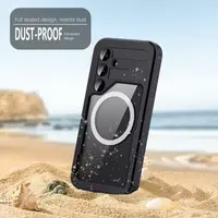 Samsung Galaxy S25 - Redpepper IP68 Mars Series Wasserdichtes Outdoor Case mit MagSafe, schwarz – Bild 6
