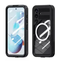 Samsung Galaxy S25 - Redpepper IP68 Mars Series Wasserdichtes Outdoor Case mit MagSafe, schwarz – Bild 1