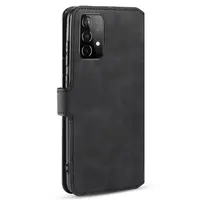 Samsung Galaxy S25 Ultra - DG.MING flip case, 3 card slots, magnetic closure, leather look, black – Bild 3