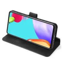 Samsung Galaxy S25 Ultra - DG.MING flip case, 3 card slots, magnetic closure, leather look, black – Bild 5