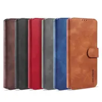 Samsung Galaxy S25 Ultra - DG.MING Flip Case, 3 Kartenfächer, Magnetverschluss, Leder-Optik, Schwarz – Bild 9