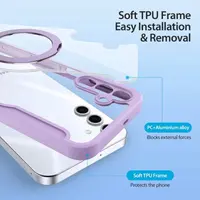 Samsung Galaxy S25 Ultra - Dux Skin X Pro Serie mit 360 Grad Ring Stand, Violett – Bild 8