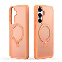 Samsung Galaxy S26 - Dux Ducis Yind Series mit Magsafe und Standfunktion, Orange – Bild 3
