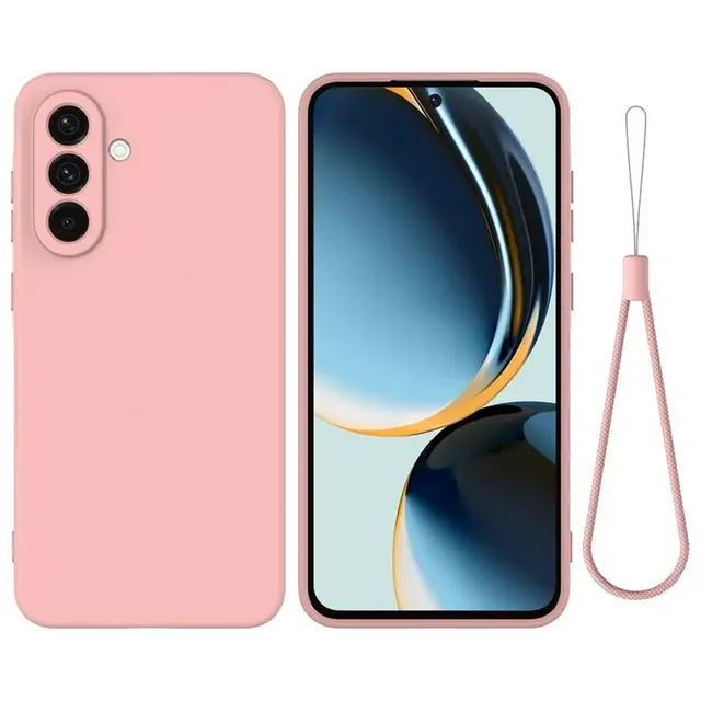 Samsung Galaxy S26 Plus - Custodia in silicone, rosa