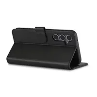 Samsung Galaxy S26 Plus - LC.IMEEKE Wallet case with 3 card slots & magnetic closure, black – Bild 4