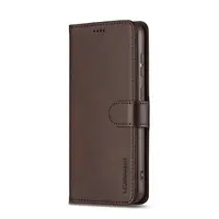 Samsung Galaxy S26 plus - LC.IMEEKE Wallet Etui mit 3 Kartenfächern & Magnetverschluss, Braun – Bild 6