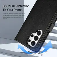 Samsung Galaxy S26 Ultra - Dux Ducis Lawa Premium Tasche Schwarz – Bild 10