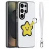 Samsung Galaxy S26 Ultra - Dux Ducis - Luvy Series, Love Edition (Yellow Star), white