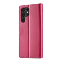 Samsung Galaxy S26 Ultra - LC.IMEEKE Etui portefeuille avec 3 emplacements pour cartes & fermeture magnétique, rose – Bild 5