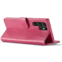 Samsung Galaxy S26 Ultra - LC.IMEEKE Wallet case with 3 card slots & magnetic closure, Pink – Bild 4